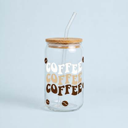Coffee Glass Tumbler