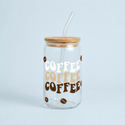 Coffee Glass Tumbler